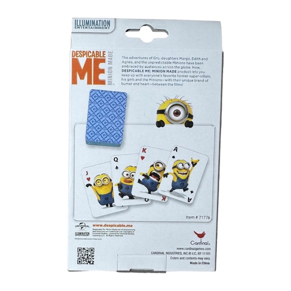 Cardinal Illumination Entertainment Despicable Me Jumbo Playing Card Games - Picture 2 of 3